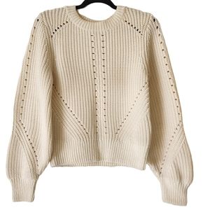 Women H&M Boho Style Knit Sweater Size XS